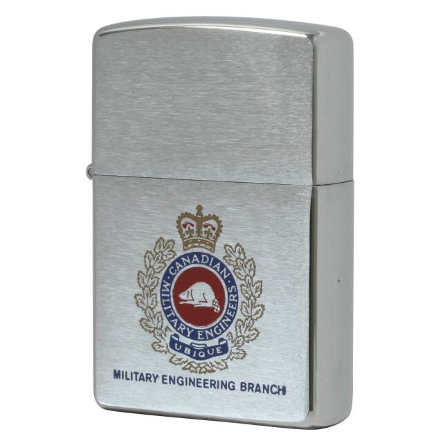 絶版/ヴィンテージ Zippo ジッポー 中古 1998年製造 カナダ製造 カナダ軍 ミリタリーシリーズ  Military Engineering Branch 軍事工兵隊  [N]未使用・新品