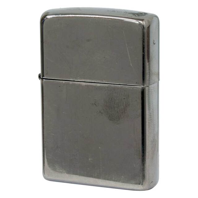 絶版/ヴィンテージ Zippo ジッポー 中古 2008年製造 ブラックアイスシリーズ No.150  [C]使用感あり傷汚れあり