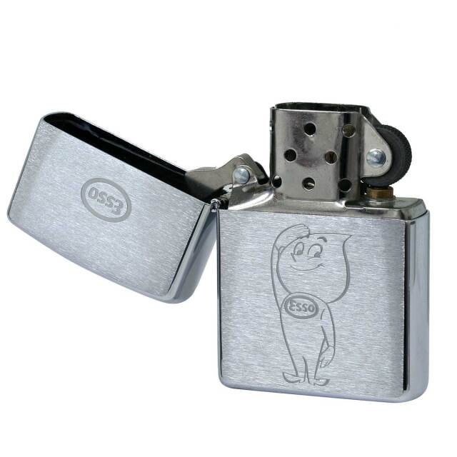 絶版/ヴィンテージ Zippo ジッポー 中古 1997年製造ESSO エッソ 