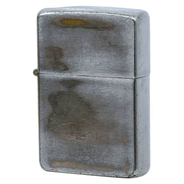 絶版/ヴィンテージ Zippo ジッポー 中古 1950年製造 クロームサテーナ No.200  [C]使用感あり傷汚れあり
