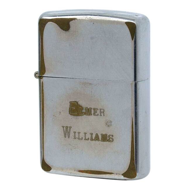 絶版/ヴィンテージ Zippo ジッポー 中古 1964年製造 ハイポリッシュクローム No.250 ELMER WILLIAMS  [C]使用感あり傷汚れあり