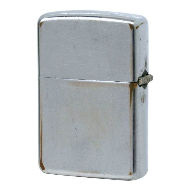 zippoジッポーヴィンテージ1959年製造　ヒンジリペア済み 絶版/ヴィンテージ Zippo ジッポー 中古 1964年製造ハイポリッシュ