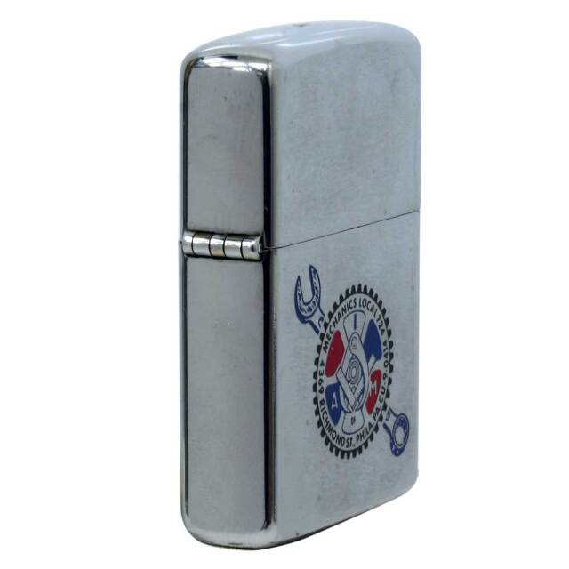 絶版/ヴィンテージ Zippo ジッポー 中古 1975年製造 MECHANICS LOCAL 724 [C]使用感あり傷汚れあり