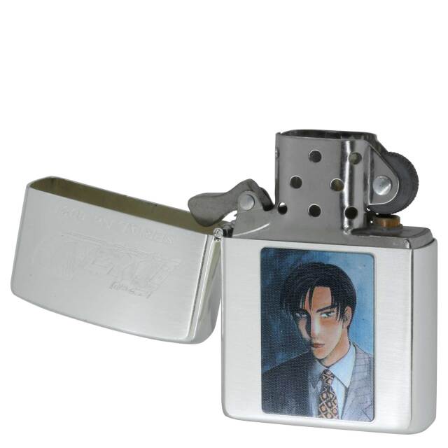 絶版/ヴィンテージ Zippo ジッポー 中古 2001年製造頭文字D 高橋