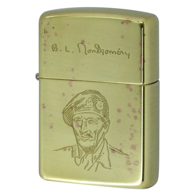 絶版/ヴィンテージ Zippo ジッポー 中古 1994年製造 B. L. MONTGOMERY D-DAY 50th B.L. Montgomery  [B]使用感ありやや傷汚れあり