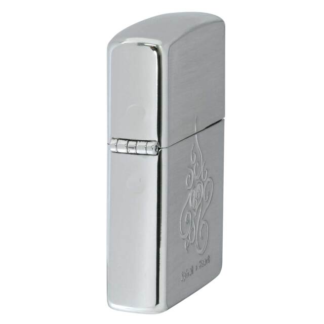 絶版/ヴィンテージ Zippo ジッポー 中古 2004年製造Spiral Heart CHAOS