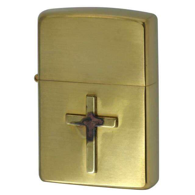 絶版/ヴィンテージ Zippo ジッポー 中古 2003年製造 CROSS METAL クロメタル 2GSM-RO  [S]ほぼ新品同様