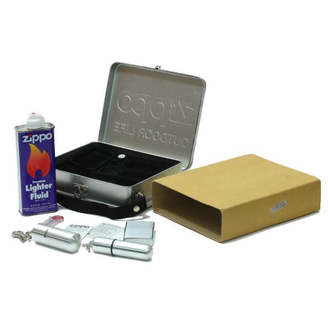 絶版/ヴィンテージ Zippo ジッポー 中古 1996年製造OUTDOOR LIFE