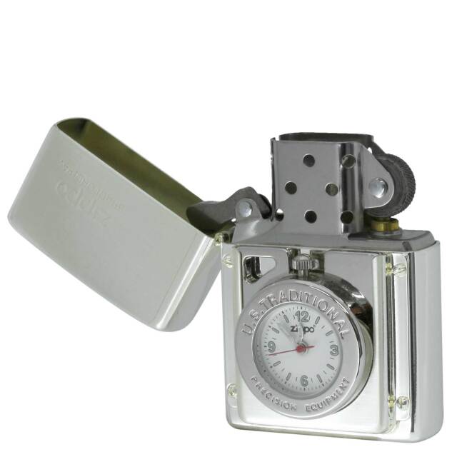 絶版/ヴィンテージ Zippo ジッポー 中古 2006年製造タイムライト TL