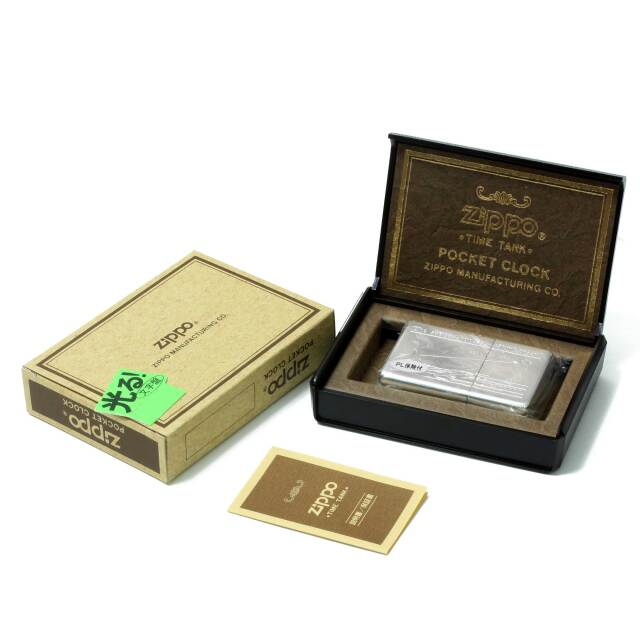 絶版/ヴィンテージ Zippo ジッポー 中古 1996年製造TIME TANK POCKET