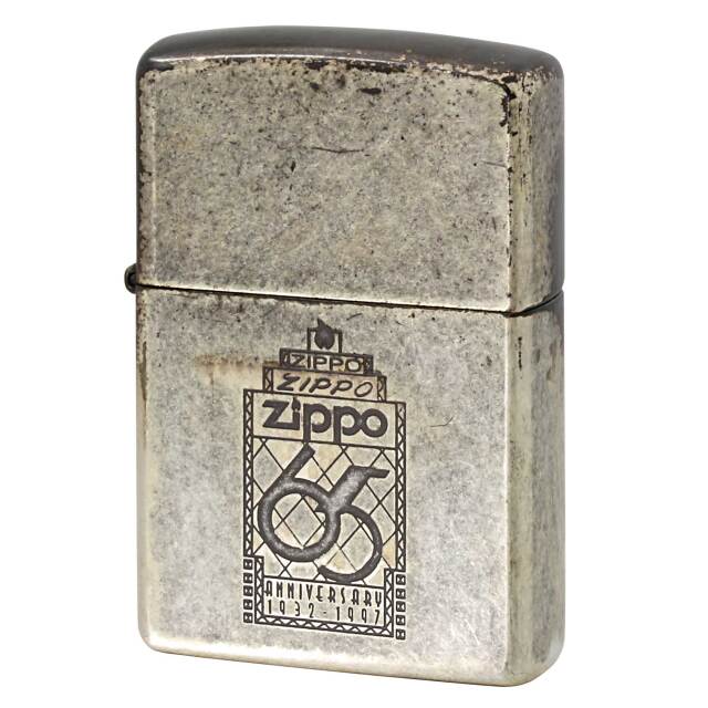 【希少‼️】zippo 65周年記念品 テーブルライター 絶版/ヴィンテージ Zippo ジッポー 中古 1996年製造限定生産 65