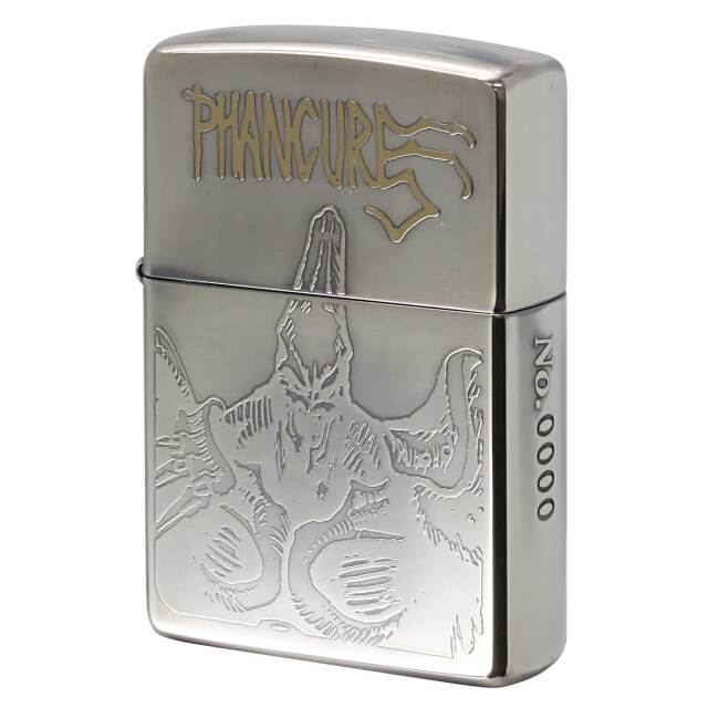 絶版/ヴィンテージ Zippo ジッポー 中古 1995年製造 Yasushi Nirasawa World 韮澤靖 PHANCURE ファンキュア 試作品3 No.000  [S]ほぼ新品同様