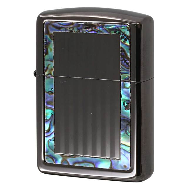 絶版/ヴィンテージ Zippo ジッポー 中古 2017年製造 ARMOR アーマー シェルフレーム ネオブラック  [N]未使用・新品