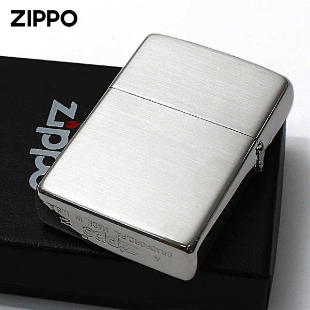 Zippo ジッポー 無地 100 ミクロン ＃200 サテーナ つや消し