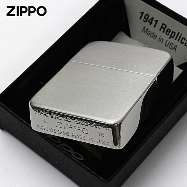 Zippo ジッポー 1941レプリカ 無地 100 ミクロン ＃1941