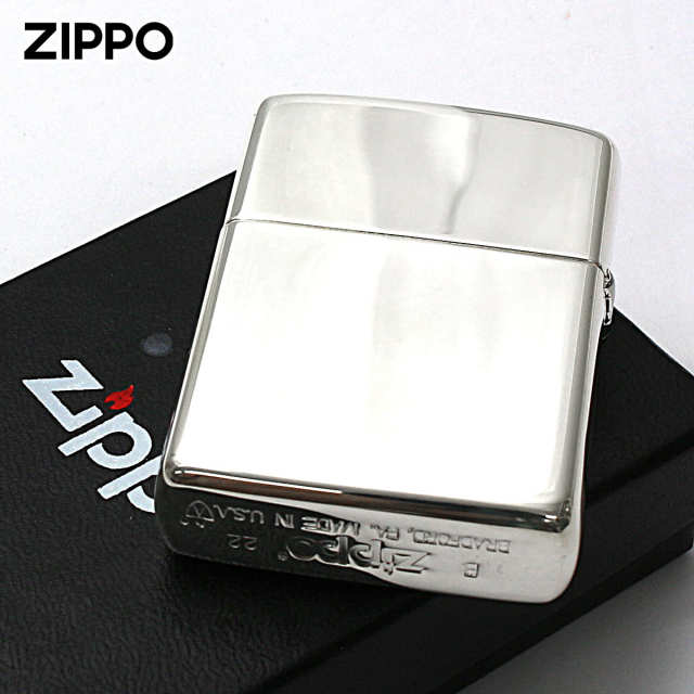 Zippo ジッポー アーマー 無地 100 ミクロン ＃162 ミラー 鏡面