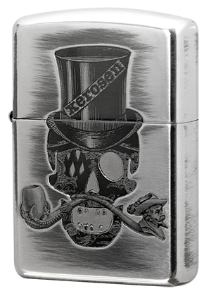Zippo ジッポー XEROSEN ゼロセン  SKULL and Hat