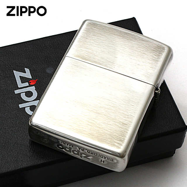 Zippo ジッポー アルファベット イニシャル The alphabet A シルバー