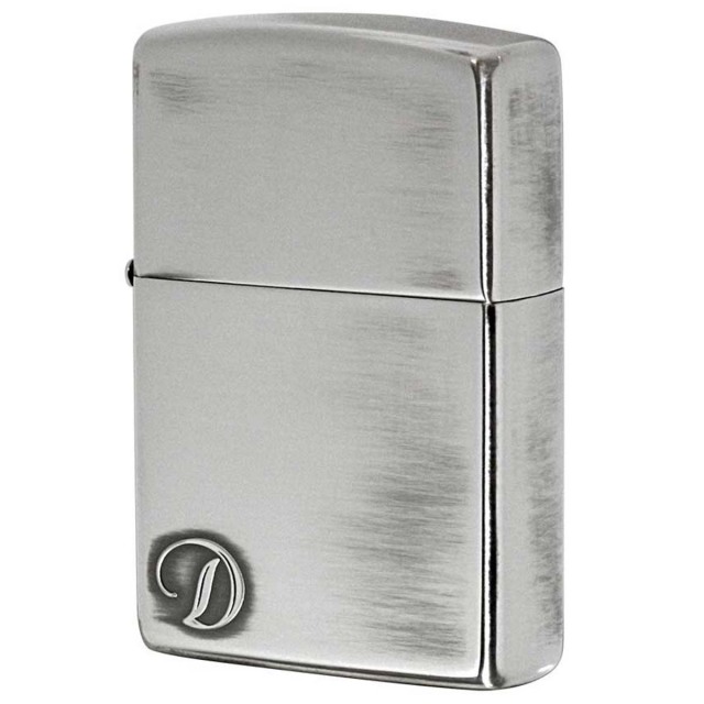 Zippo ジッポー アルファベット イニシャル The alphabet D シルバーいぶし 80012 メール便可