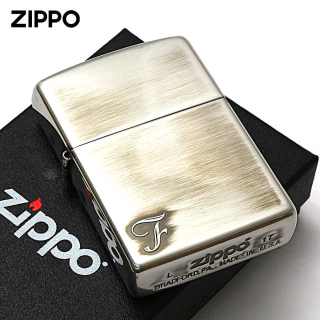 Zippo ジッポー アルファベット イニシャル The alphabet F