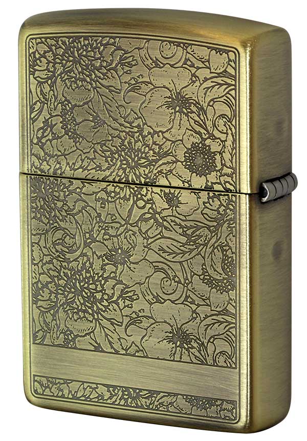 Zippo ジッポー Peony ピオニー BS メール便可｜Zippo専門店