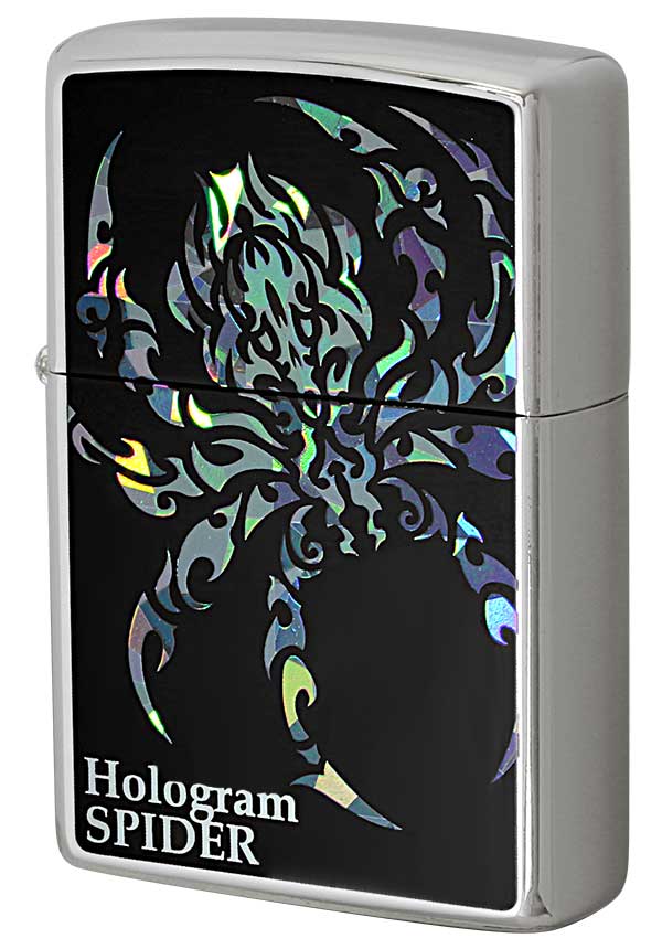 Zippo ジッポー Hologram ホログラム スパイダー メール便可