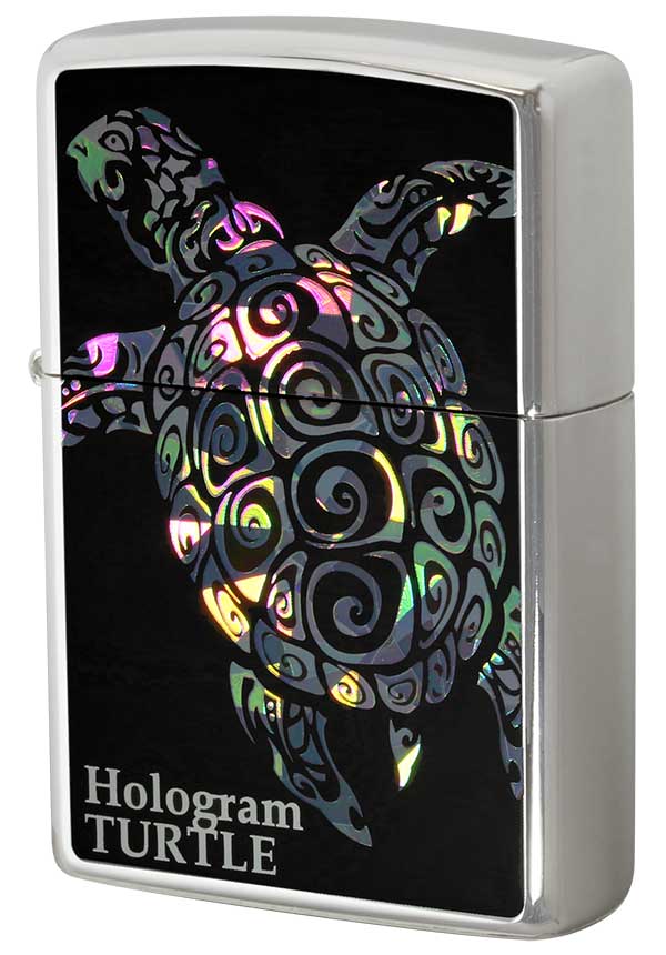 Zippo ジッポー Hologram ホログラム タートル メール便可