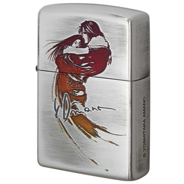 Zippo ジッポー 天野喜孝 Amano Yoshitaka F8-082 銀メッキいぶし 80213