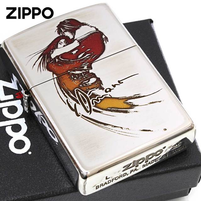 Zippo ジッポー 天野喜孝 Amano Yoshitaka F8-082 銀メッキいぶし