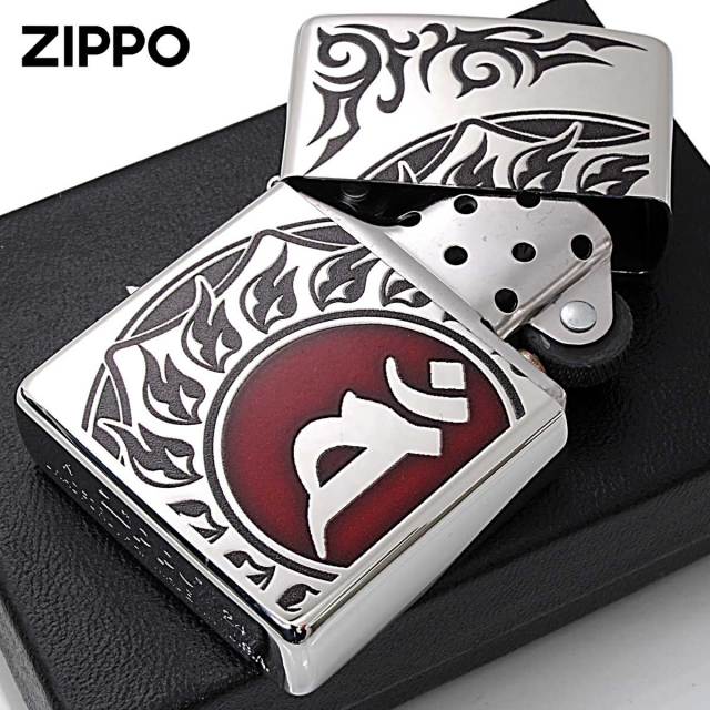 Zippo ジッポー 梵字 bonji バン 未 申 80039｜Zippo専門店フラミンゴ