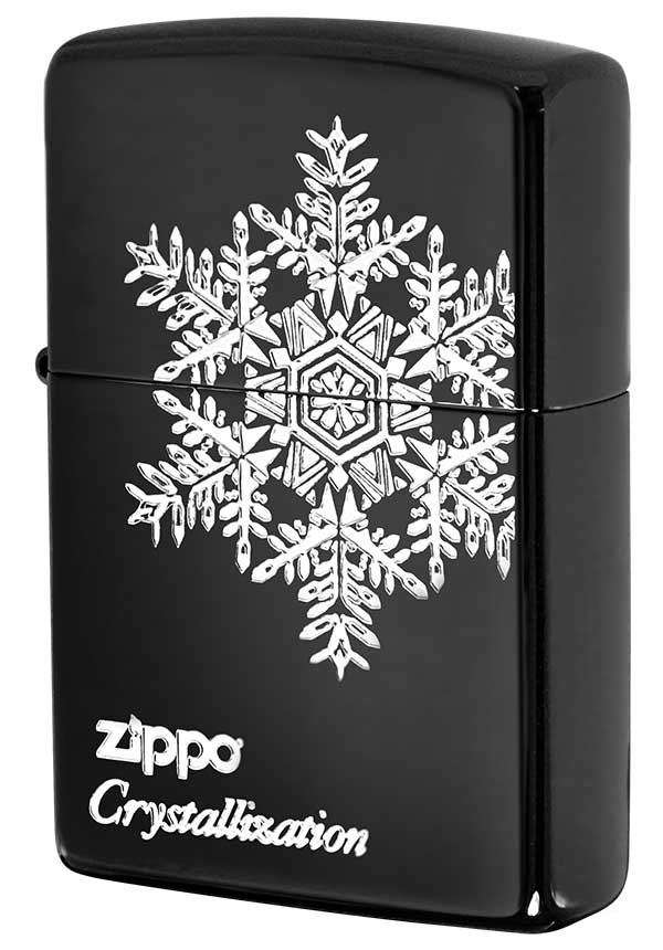Zippo ジッポー Crystallization 結晶L BK 2-28a メール便可