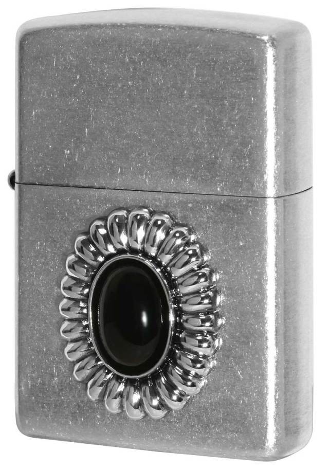 Zippo ジッポー Power Stone パワーストーン オニキス 70638 メール便可