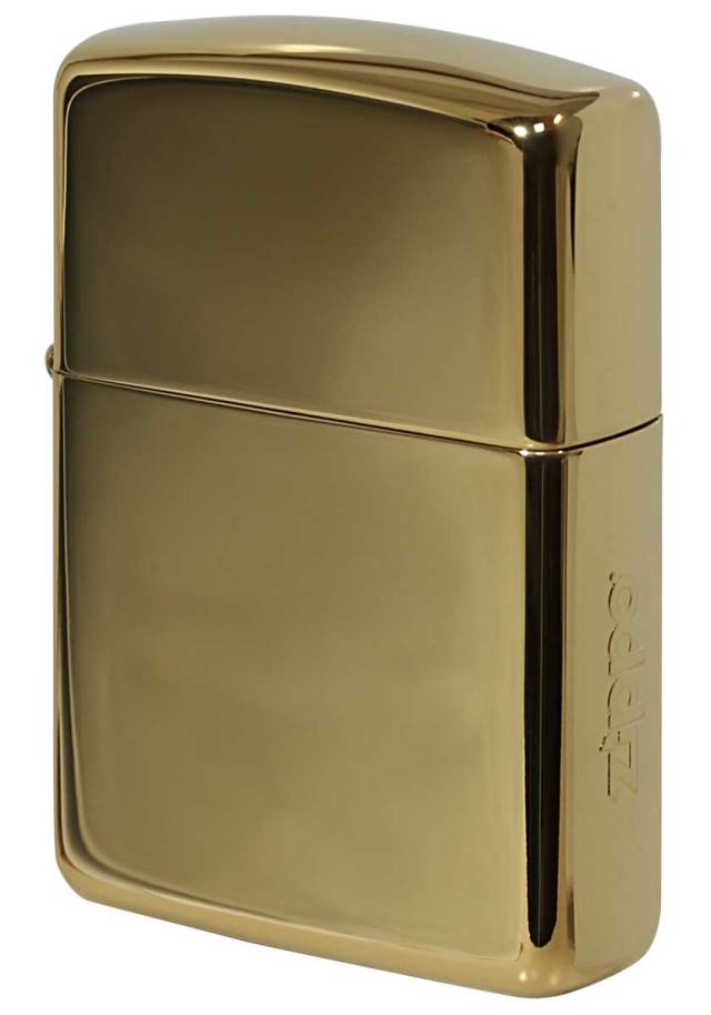 Zippo ジッポー ARMOR アーマー ＃162 23K 金メッキ 1μ ミラー ゴールドタンク 80067