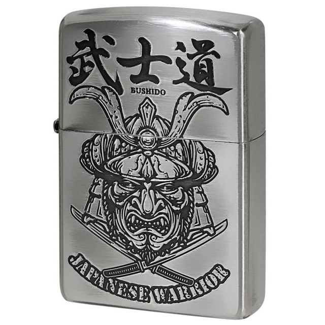 Zippo ジッポー 和柄 侍 JAPANESE STYLE 2020 銀メッキ 80057