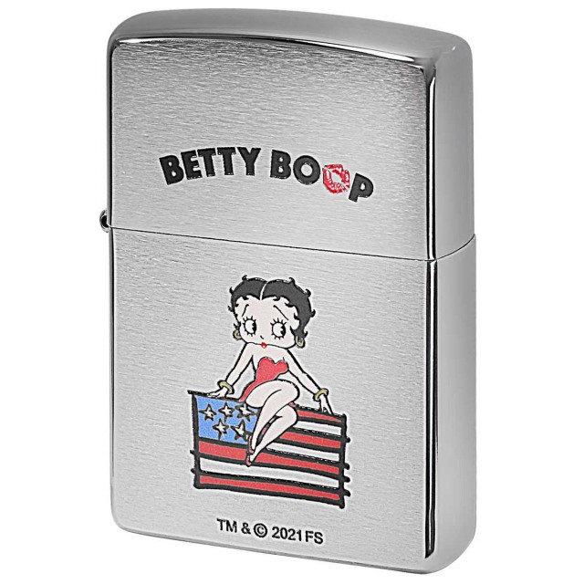 Zippo ジッポー 誕生90周年記念 ベティ・ブープ フラッグ Betty Boop オフィシャルライセンス品 80218 メール便可