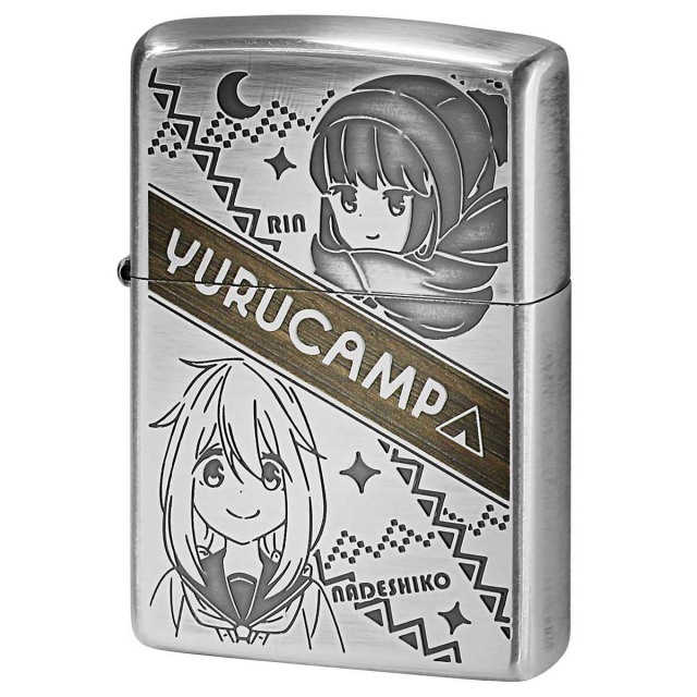 Zippo ジッポー ゆるキャン△ キャラ アニメ 漫画 リンandナデシコ オフィシャルライセンス品 80208