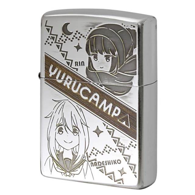 Zippo ジッポー ゆるキャン△ キャラ アニメ 漫画 リンandナデシコ オフィシャルライセンス品 80208
