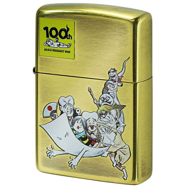Zippo ジッポー 水木しげる生誕100周年記念 100th Anniversary 2022 鬼太郎オールキャスト 70678 メール便可
