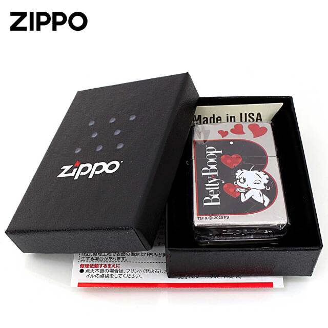 希少品 即日発送 非売品ボティ・ジュンク ベティ・ブープ A4サイズ ベティー・ブープ /ハートZIPPO | Zippoオンラインショップ