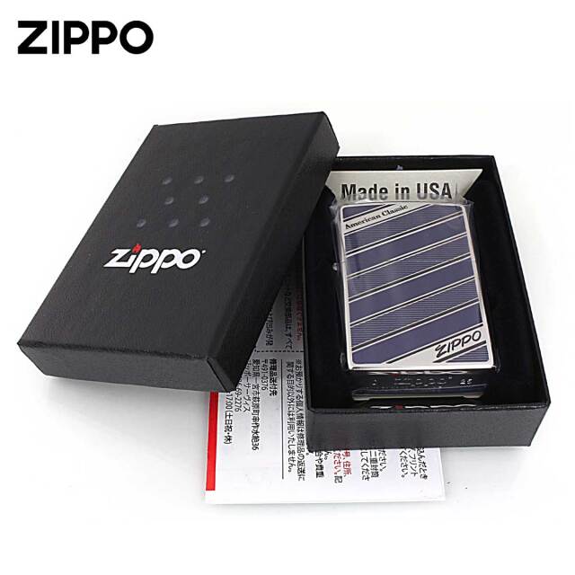 Zippo ジッポー アメリカンクラッシック レジメンタル ZIPPO ロゴ