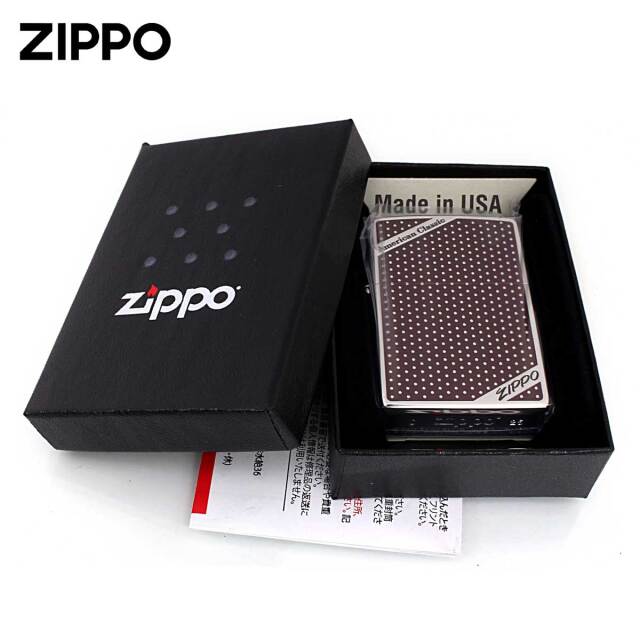 Zippo メジャー Zippo ジッポー アメリカンクラッシック ドット ZIPPO ロゴ 80093