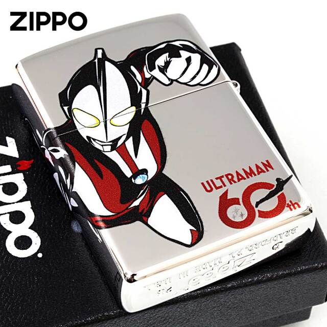 170590 現状品  ジッポー ULTRAMAN 30th ANNIVERSARY No.0657 1995年 [1000023022392] 5f11 《希少》 ZIPPO ジッポ ウルトラマン 30周年 限定品 純銀
