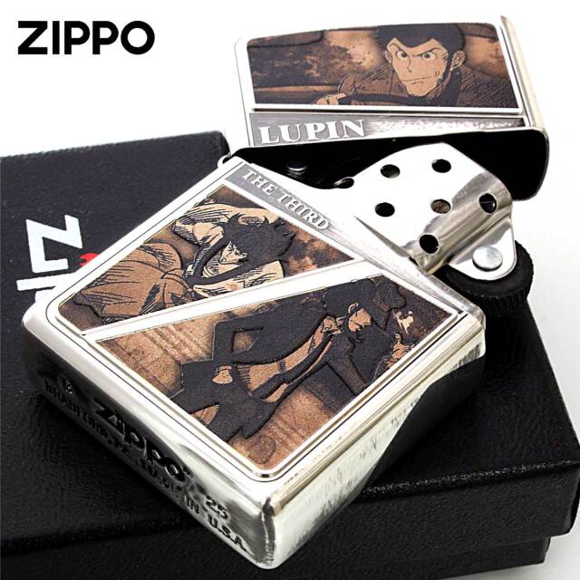 Zippo ジッポー ルパン三世 アニメ キャラ セピアフレーム