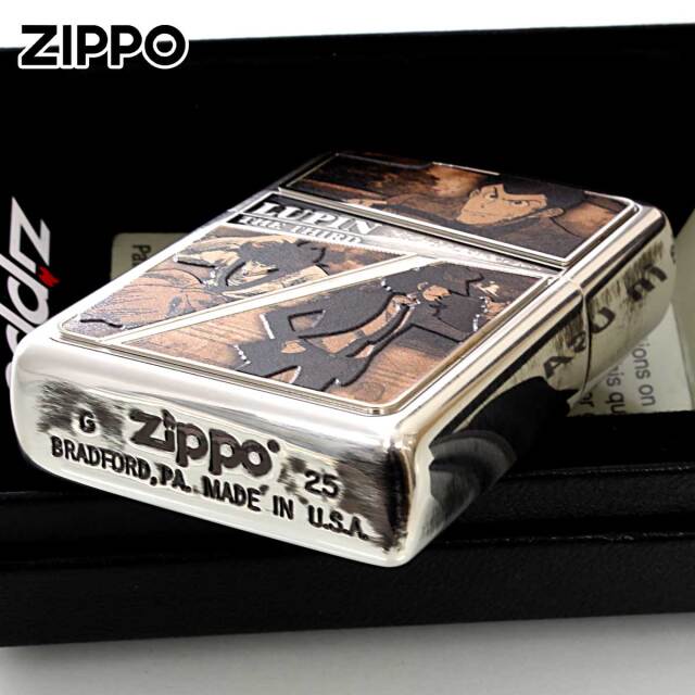 Zippo ジッポー ルパン三世 アニメ キャラ セピアフレーム