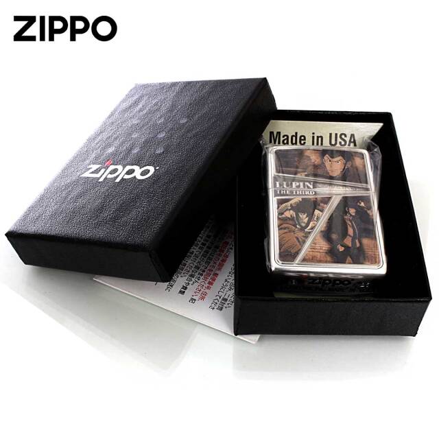 Zippo ジッポー ルパン三世 アニメ キャラ セピアフレーム