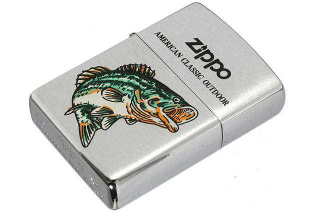 Zippo ジッポー 絶版・1997年製造 AMERICAN CLASSIC OUTDOOR B Brushed Chrome メール便可