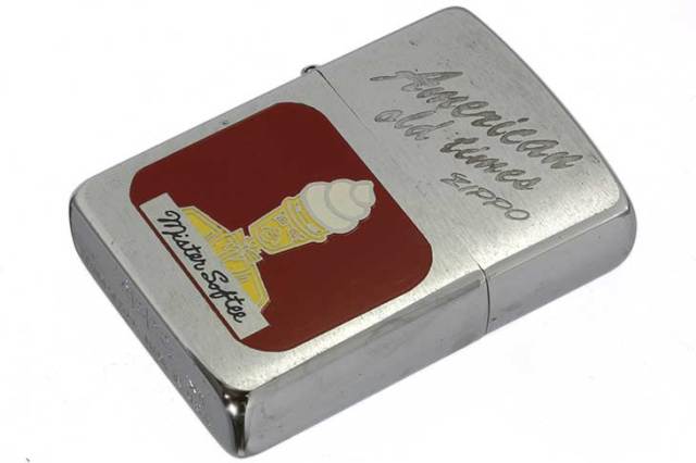 Zippo ジッポー 絶版・1996年製造 American old times Mister Softee メール便可