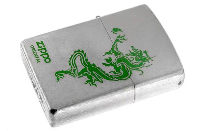 Zippo ジッポー 絶版・1999年製造 ORIENTAL Dragon バレル メール便可