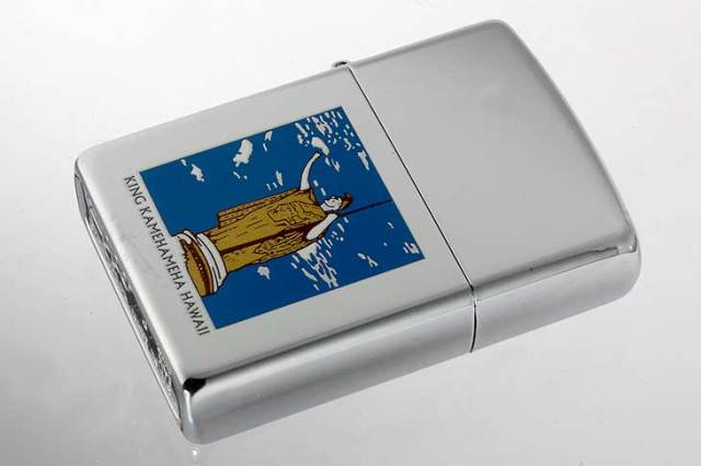 Zippo ジッポー 絶版・2000年製造 KING KAMEHAMEHA HAWAII カメハメハ大王 メール便可