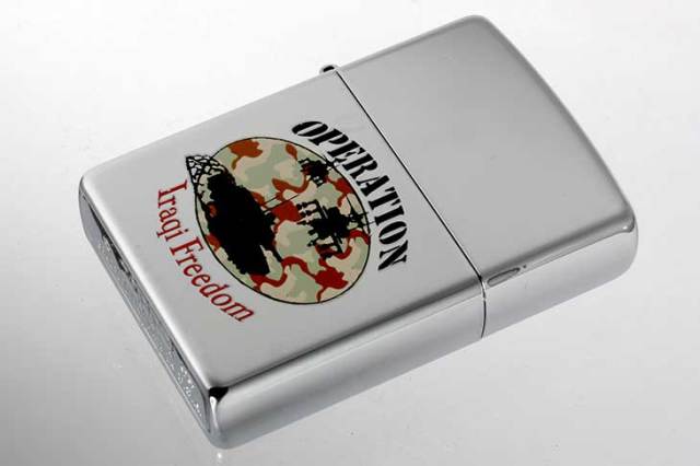 Zippo ジッポー 絶版・2003年製造 OPERATION Iraqi Freedom イラク戦争 メール便可